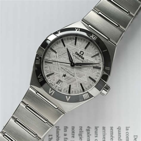 omega c mass rock watch|omega constellation meteorite case.